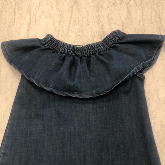 Hudson (4T) Denim Ruffle Top Spring/Summer Dress - Picture 3 of 7